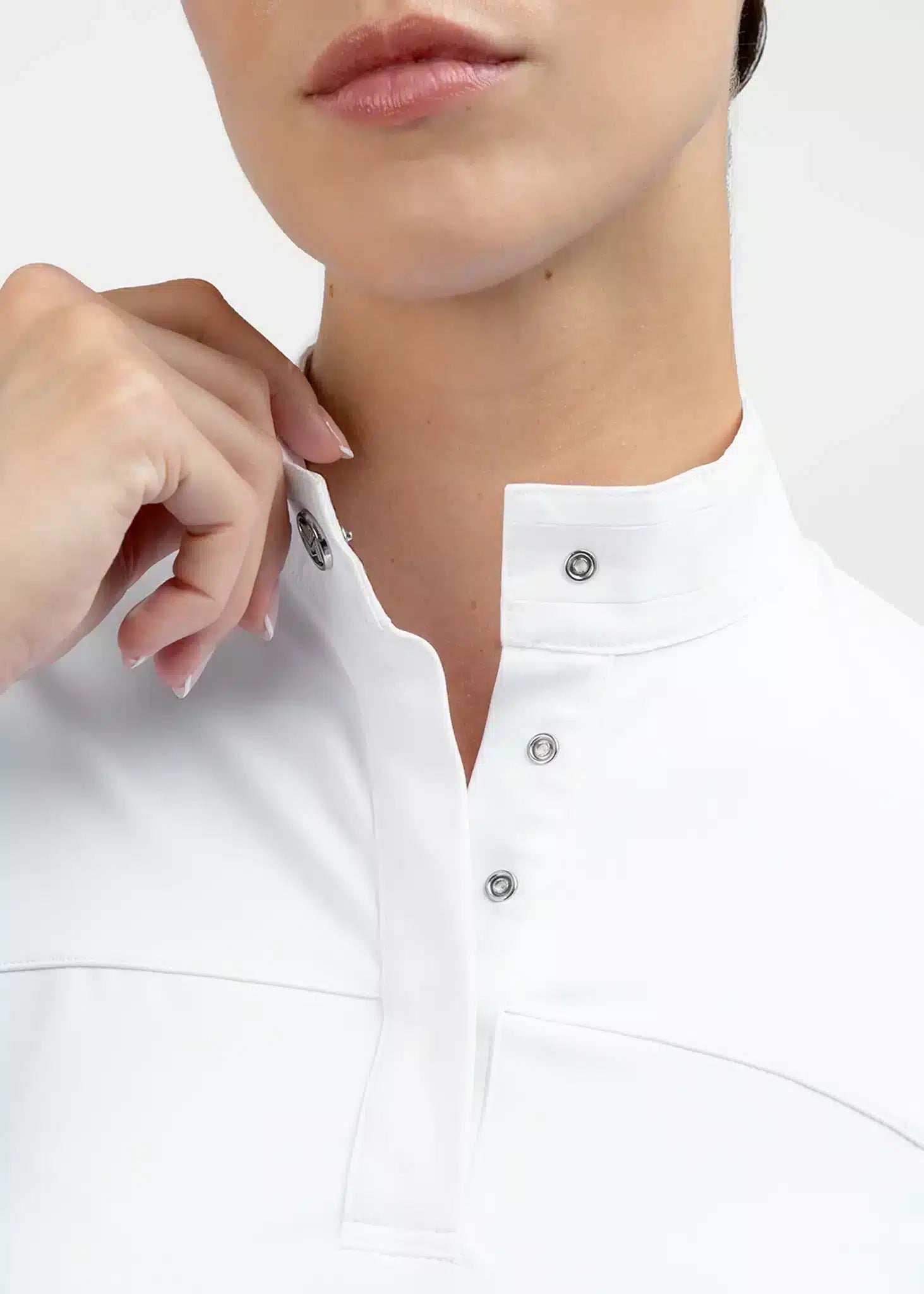 Maximilian Equestrian Era Short Sleeve Show Shirt White by Maximilian Equestrian at Try a Bit