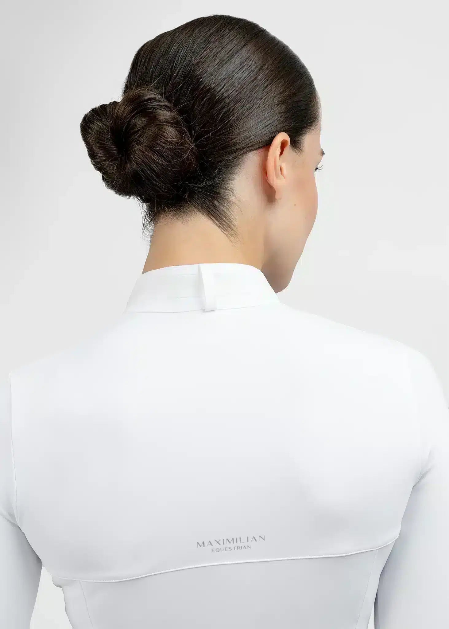 Maximilian Equestrian Era Long Sleeve Show Shirt White by Maximilian Equestrian at Try a Bit