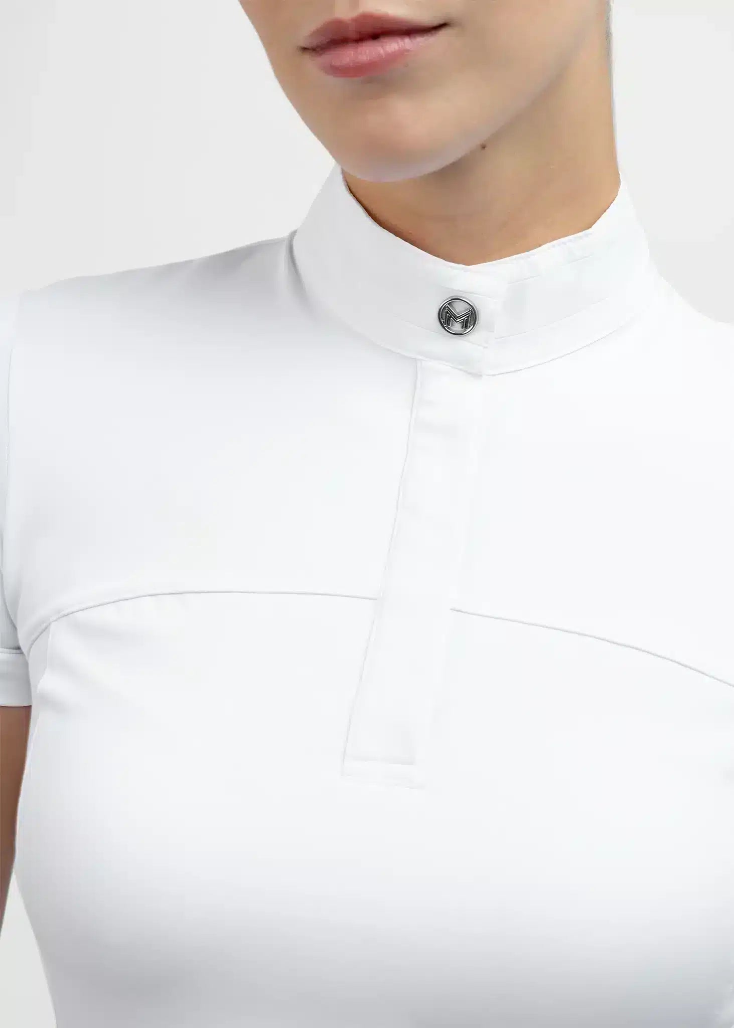Maximilian Equestrian Era Short Sleeve Show Shirt White by Maximilian Equestrian at Try a Bit