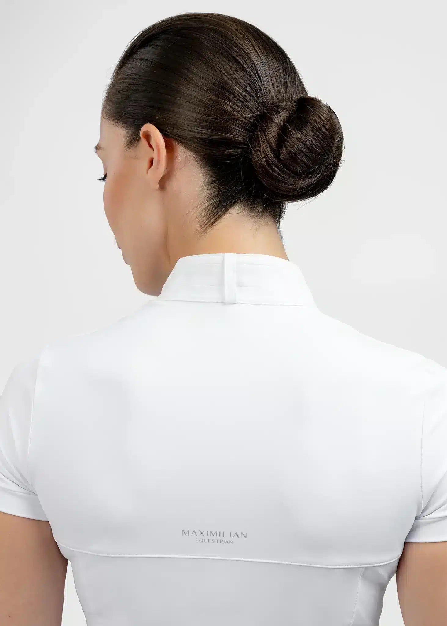 Maximilian Equestrian Era Short Sleeve Show Shirt White by Maximilian Equestrian at Try a Bit
