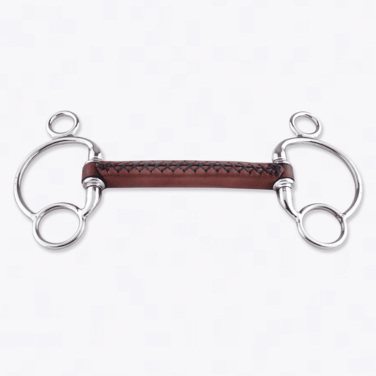 Trust Leather Mullen-2.5 Ring Eggbutt by Trust Equestrian at Try a Bit