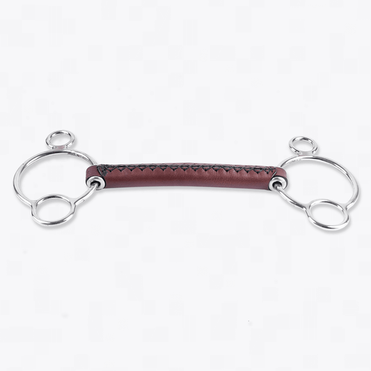 Trust Leather Mullen- 2 1/2 Ring by Trust Equestrian at Try a Bit