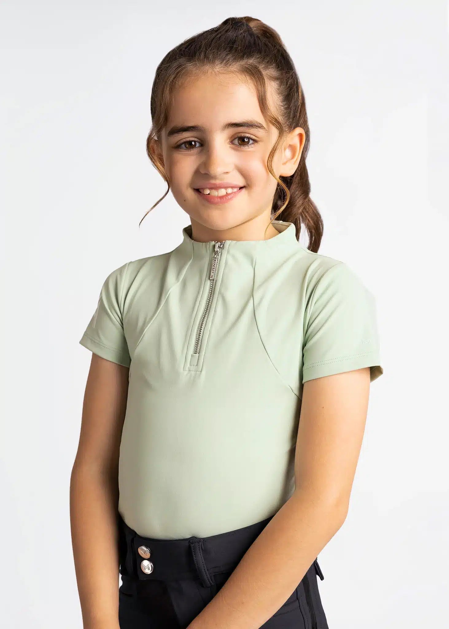 Maximilian Equestrian YR Short Sleeve Base Layer by Maximilian Equestrian at Try a Bit