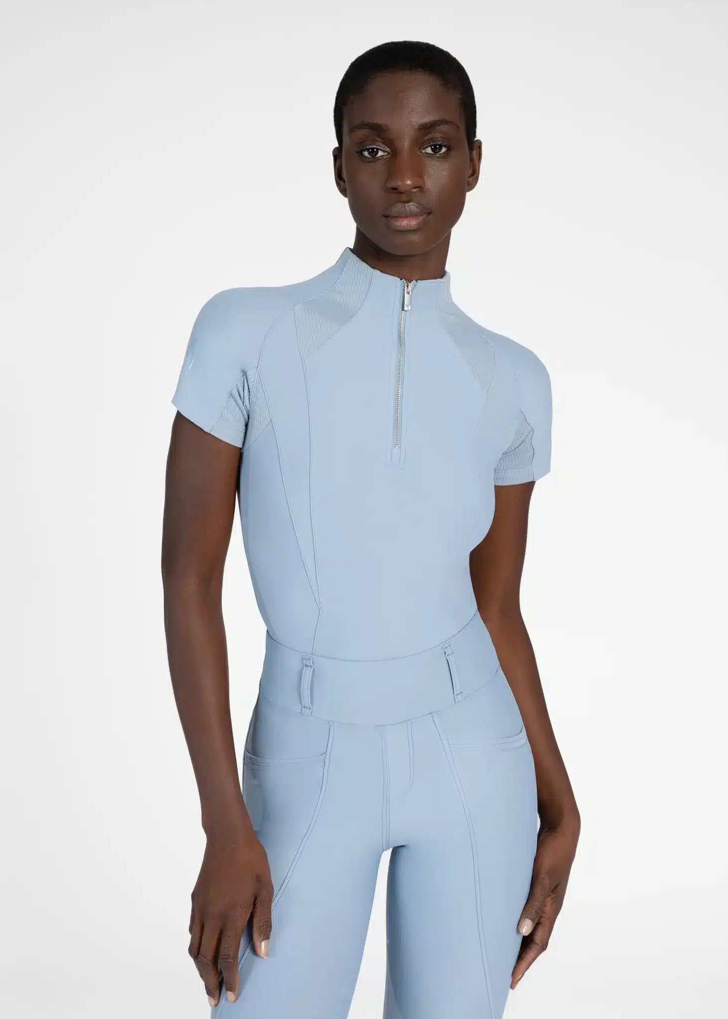 Maximilian Equestrian Frame Short Sleeve Base Layer - Performance Riding Top by Maximilian Equestrian at Try a Bit