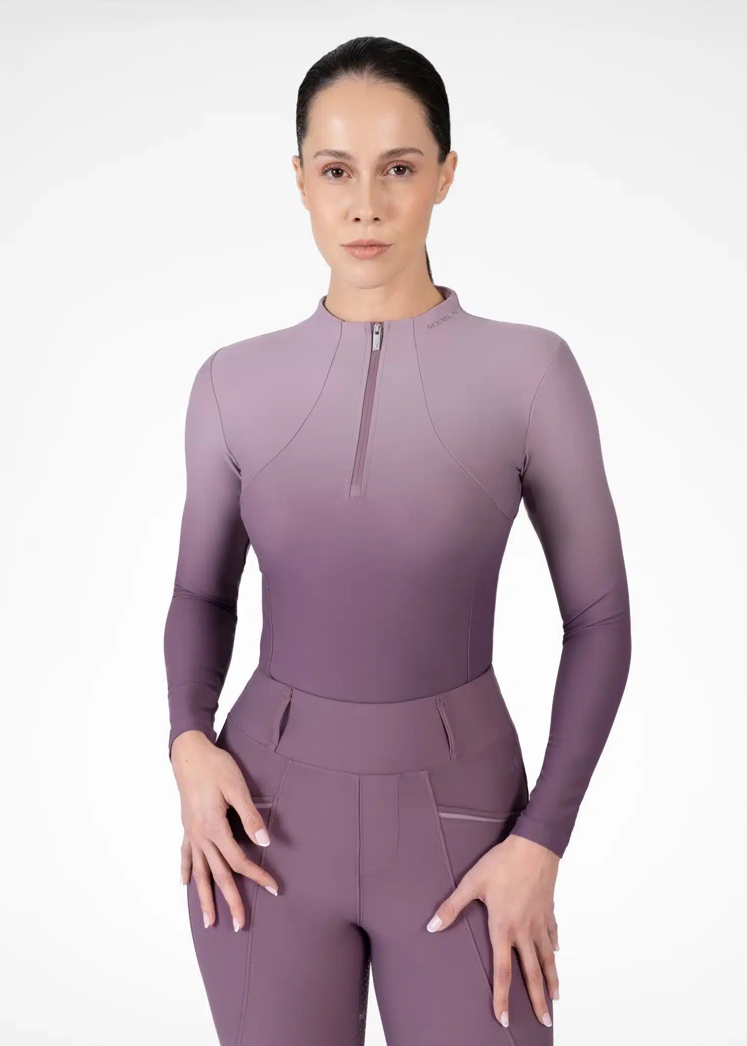 Maximilian Equestrian Ombré Long Sleeve Base Layer by Maximilian Equestrian at Try a Bit