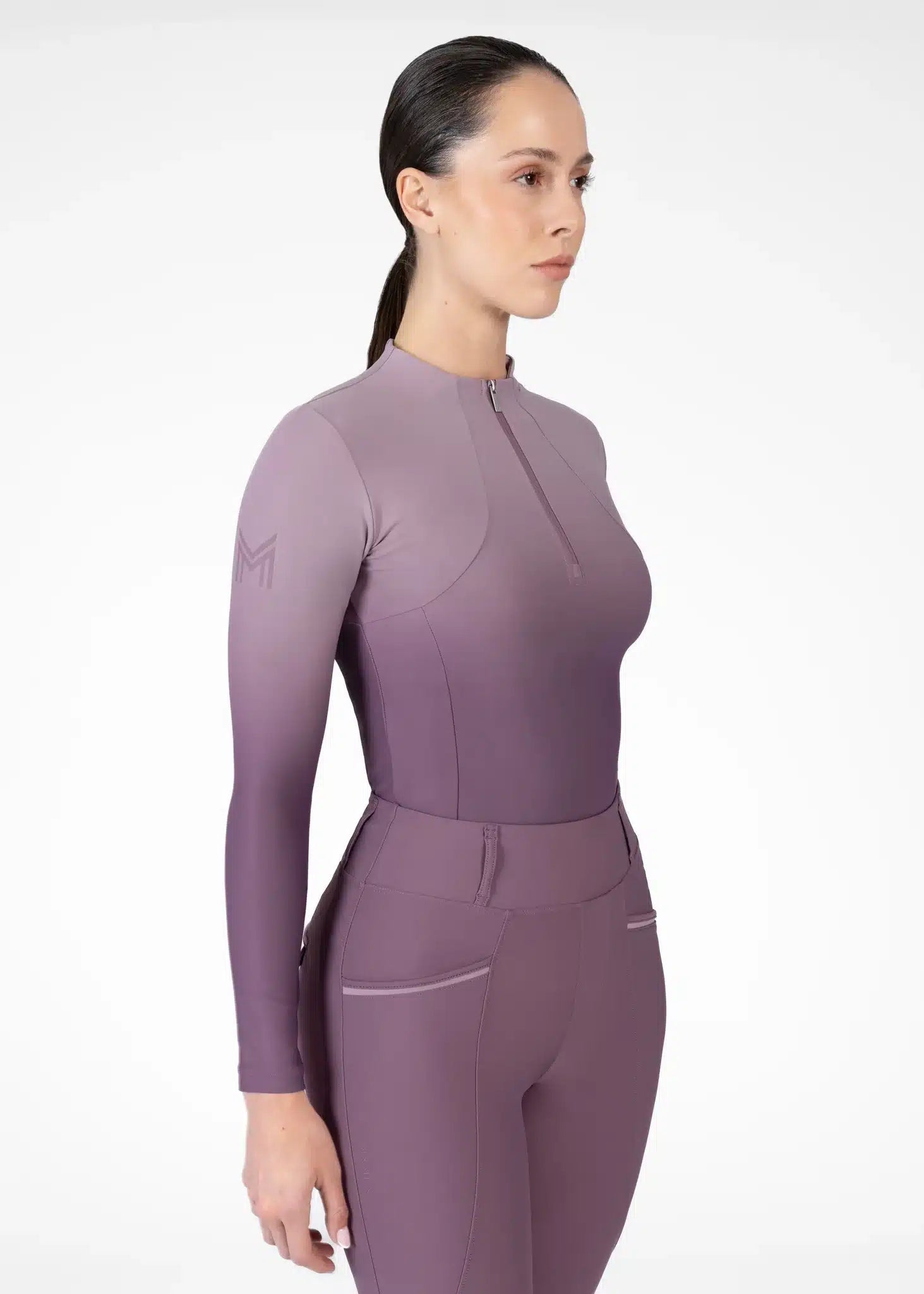 Maximilian Equestrian Ombré Long Sleeve Base Layer by Maximilian Equestrian at Try a Bit