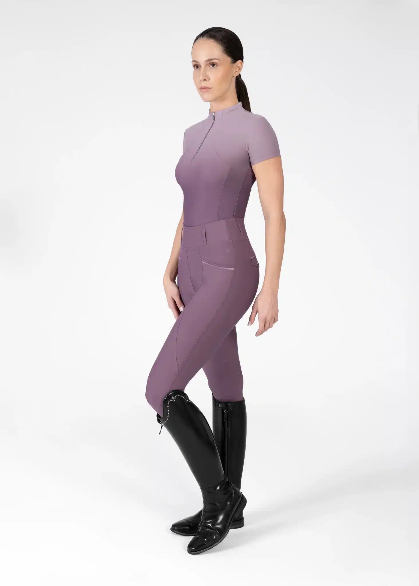 Maximilian Equestrian Ombré Short Sleeve Base Layer by Maximilian Equestrian at Try a Bit