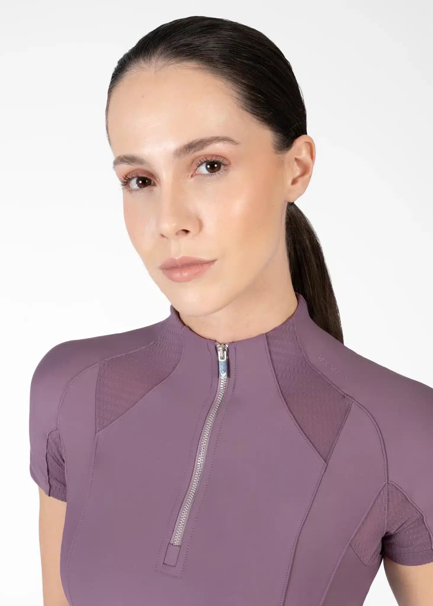 Maximilian Equestrian Frame Short Sleeve Base Layer - Performance Riding Top by Maximilian Equestrian at Try a Bit