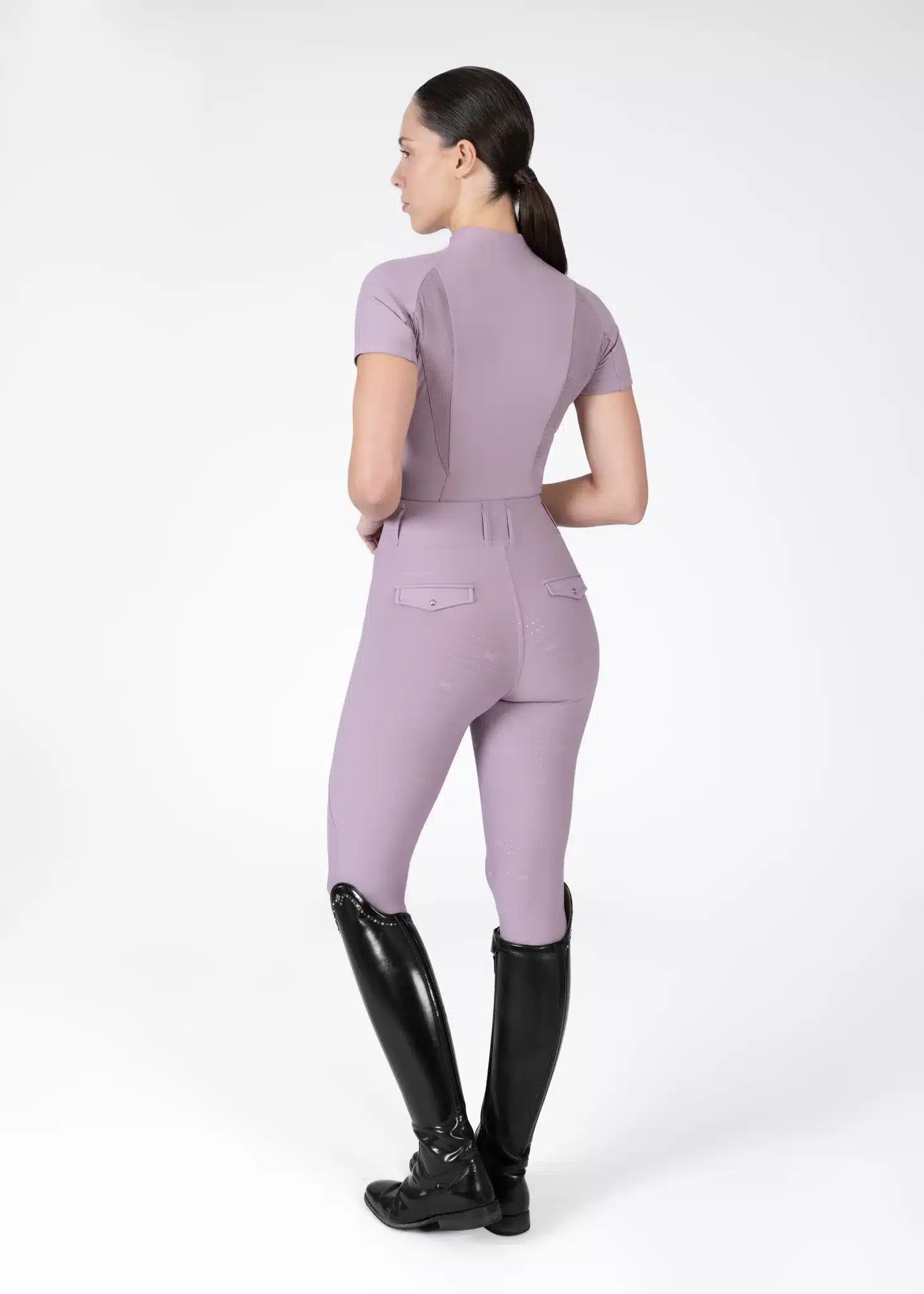Maximilian Equestrian Frame Short Sleeve Base Layer - Performance Riding Top by Maximilian Equestrian at Try a Bit