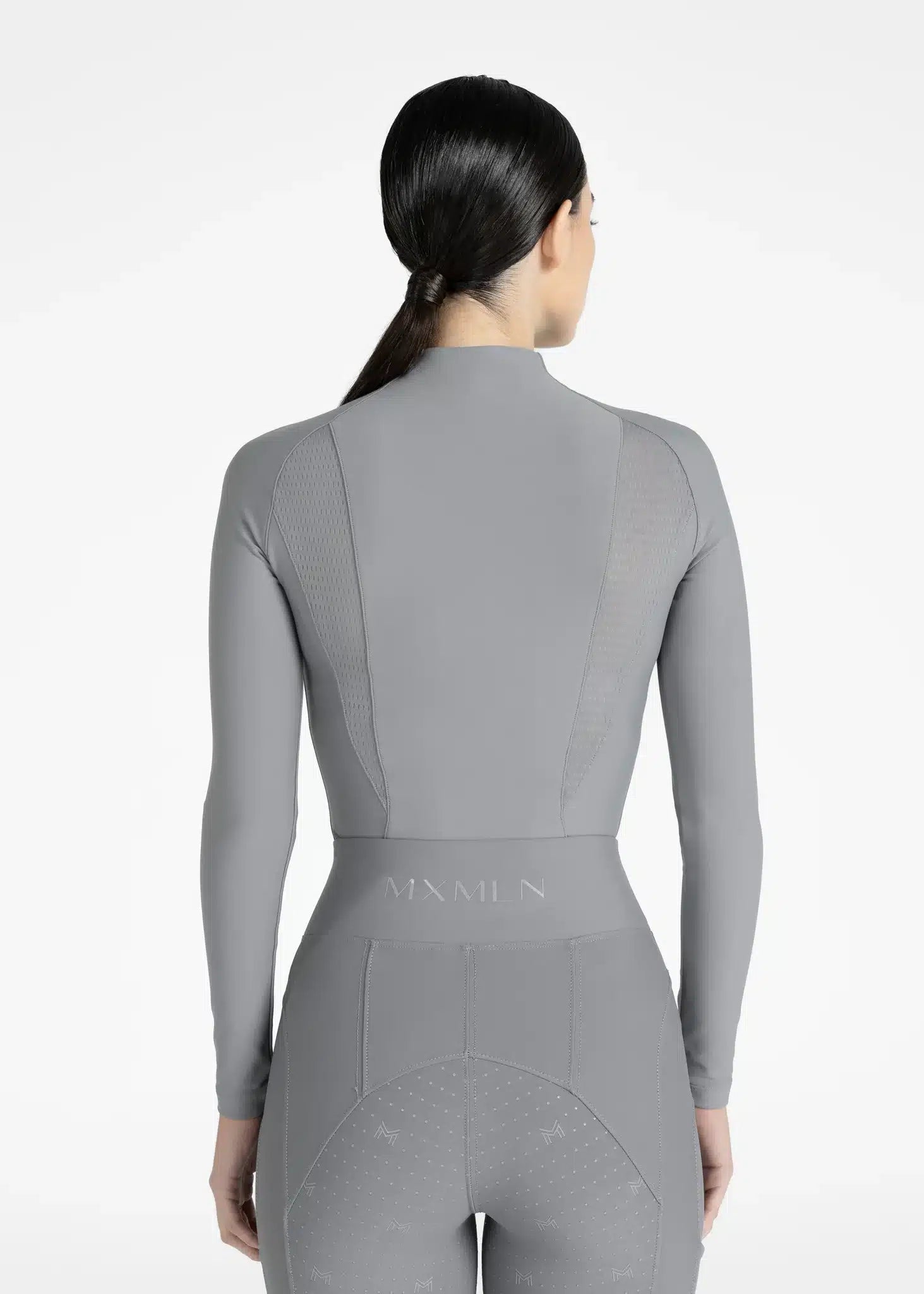 Maximilian Equestrian Frame Long Sleeve Base Layer Performance Riding Top by Maximilian Equestrian at Try a Bit