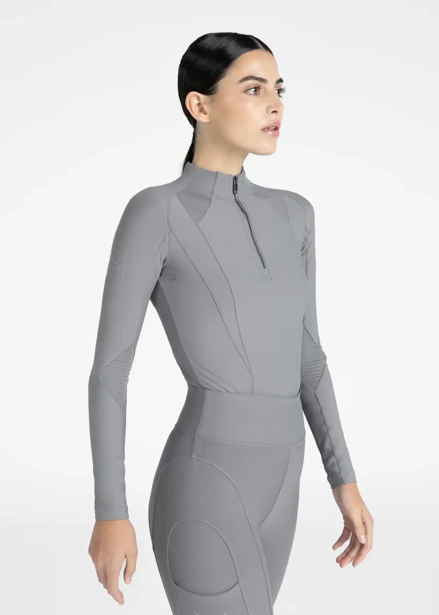 Maximilian Equestrian Frame Long Sleeve Base Layer Performance Riding Top by Maximilian Equestrian at Try a Bit