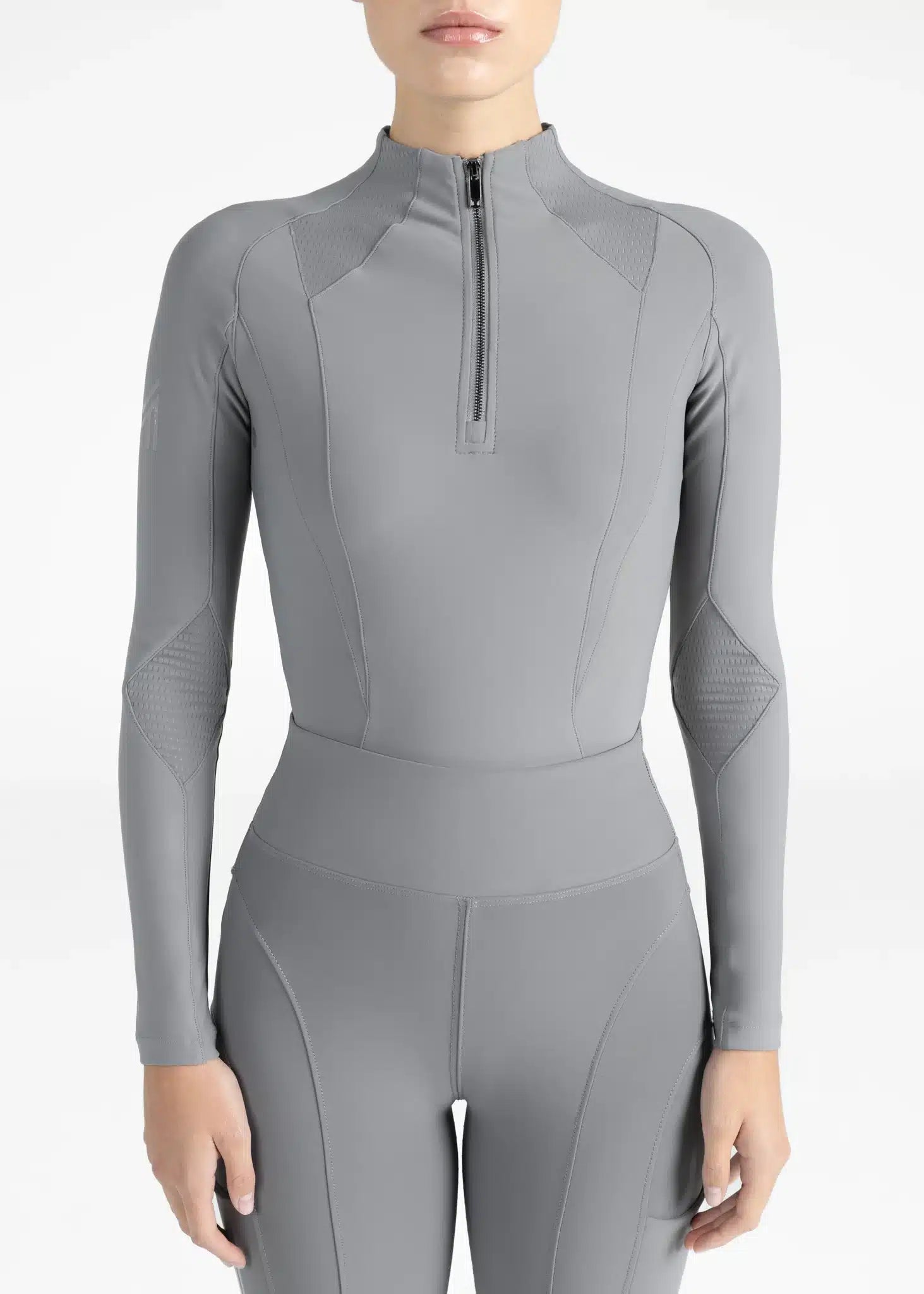 Maximilian Equestrian Frame Long Sleeve Base Layer Performance Riding Top by Maximilian Equestrian at Try a Bit