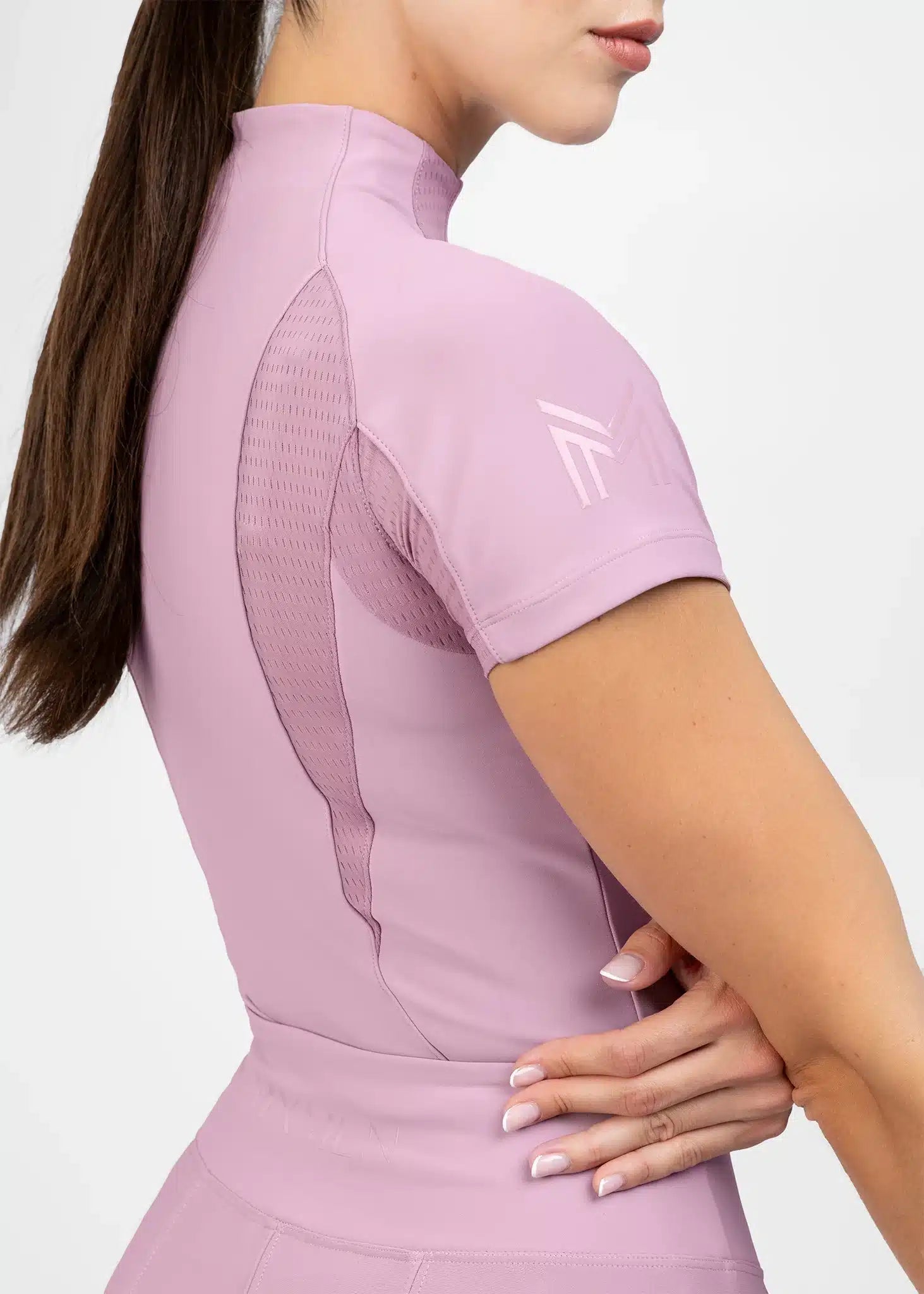 Maximilian Equestrian Frame Short Sleeve Base Layer - Performance Riding Top by Maximilian Equestrian at Try a Bit