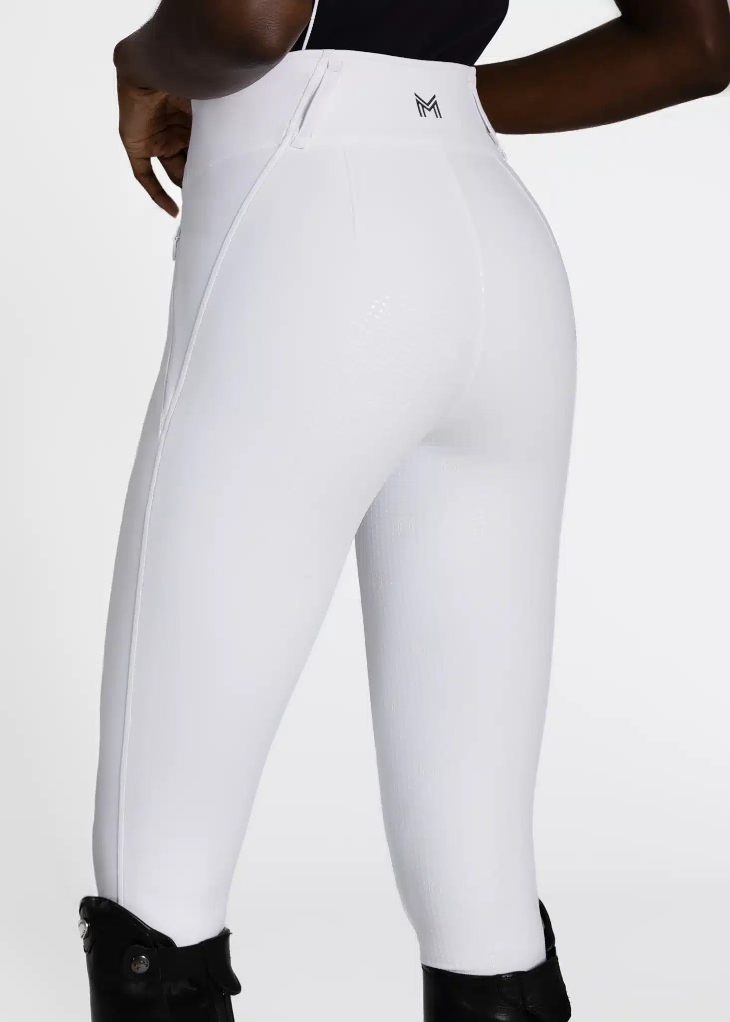 Maximilian Equestrian Vision Breeches White by Maximilian Equestrian at Try a Bit