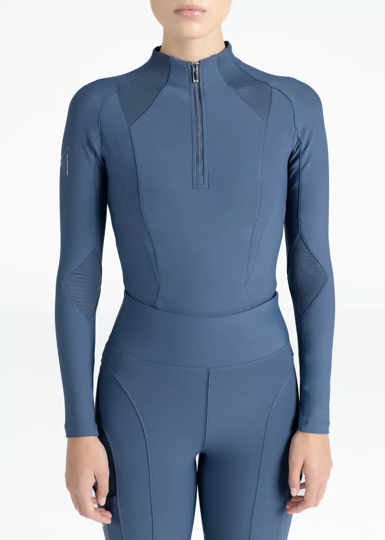 Maximilian Equestrian Frame Long Sleeve Base Layer Performance Riding Top by Maximilian Equestrian at Try a Bit