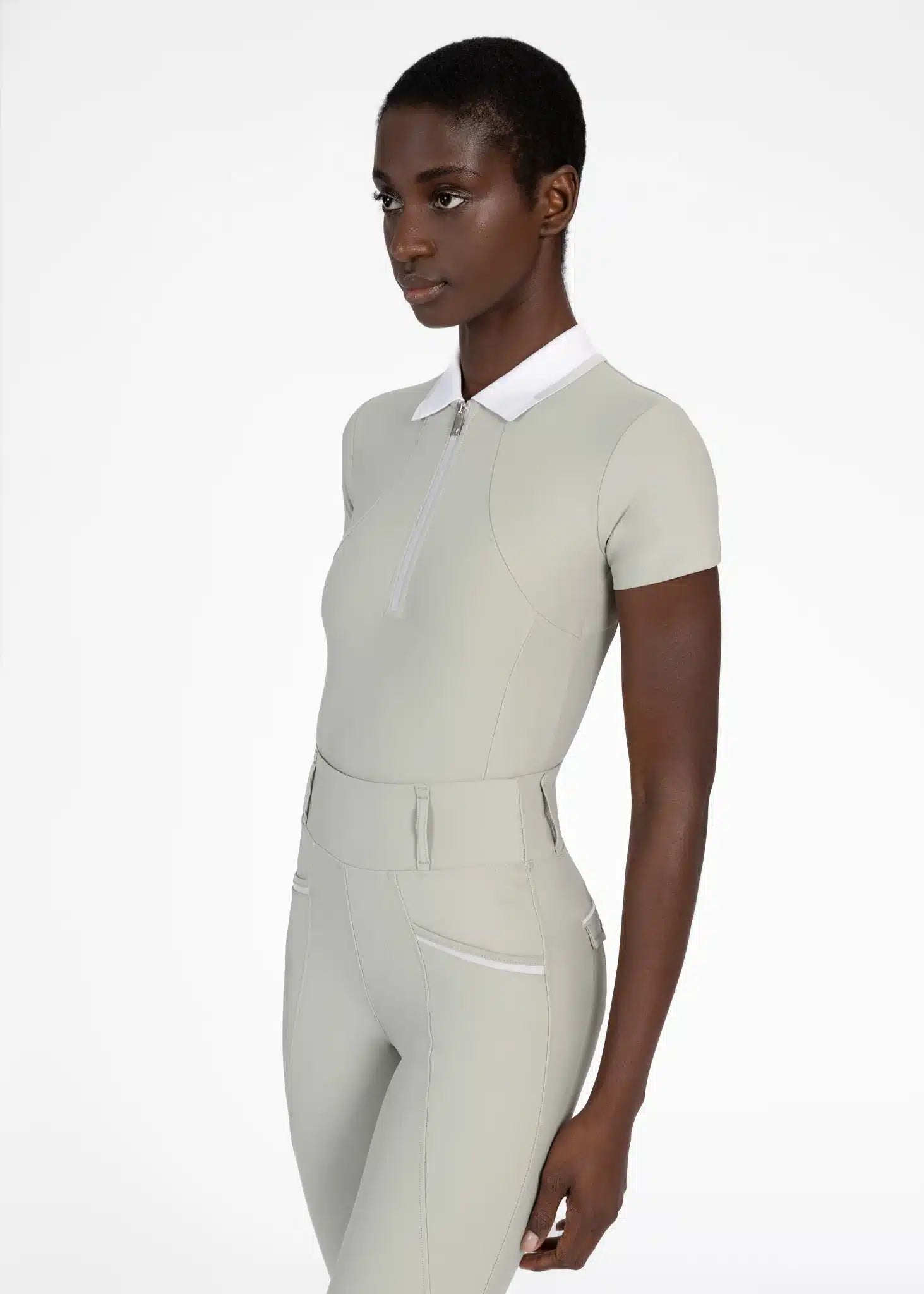 Maximilian Equestrian Concept Short Sleeve Polo Shirt — Performance Riding Tee by Maximilian Equestrian at Try a Bit