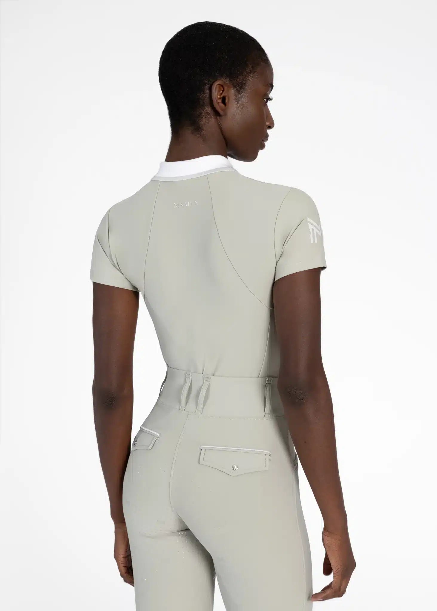 Maximilian Equestrian Concept Short Sleeve Polo Shirt — Performance Riding Tee by Maximilian Equestrian at Try a Bit