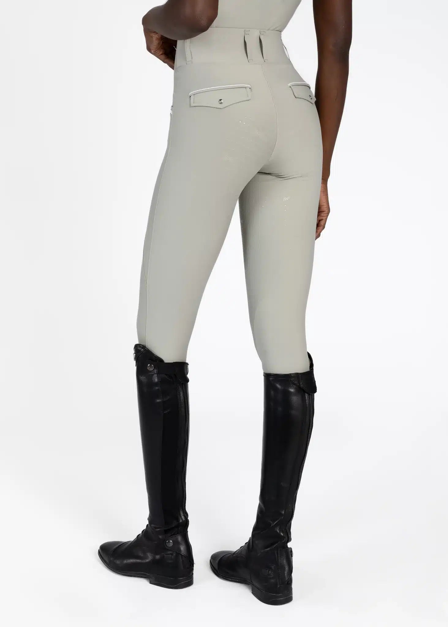 Maximilian Equestrian Pro Riding Leggings Laurel by Maximilian Equestrian at Try a Bit