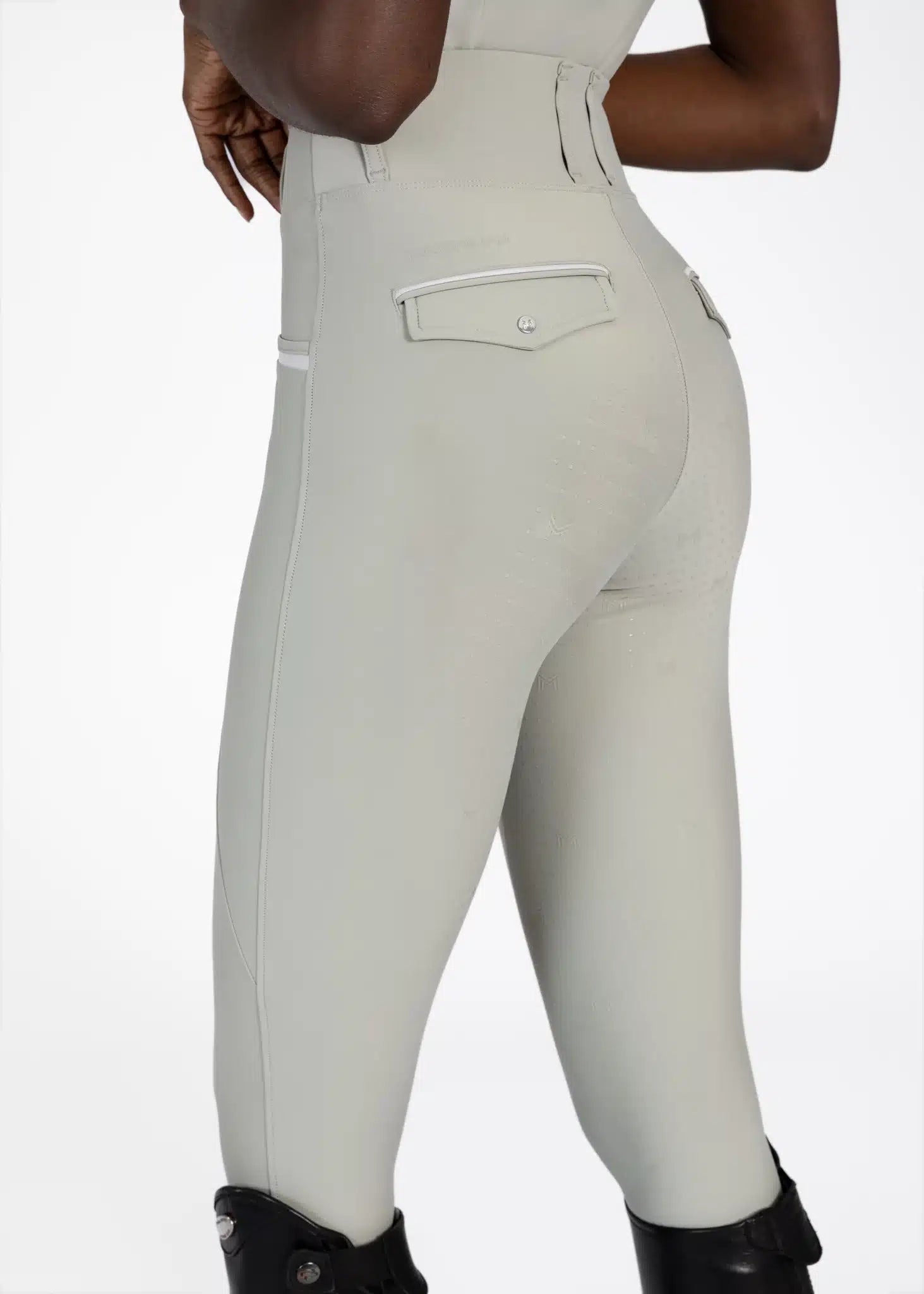 Maximilian Equestrian Pro Riding Leggings Laurel by Maximilian Equestrian at Try a Bit