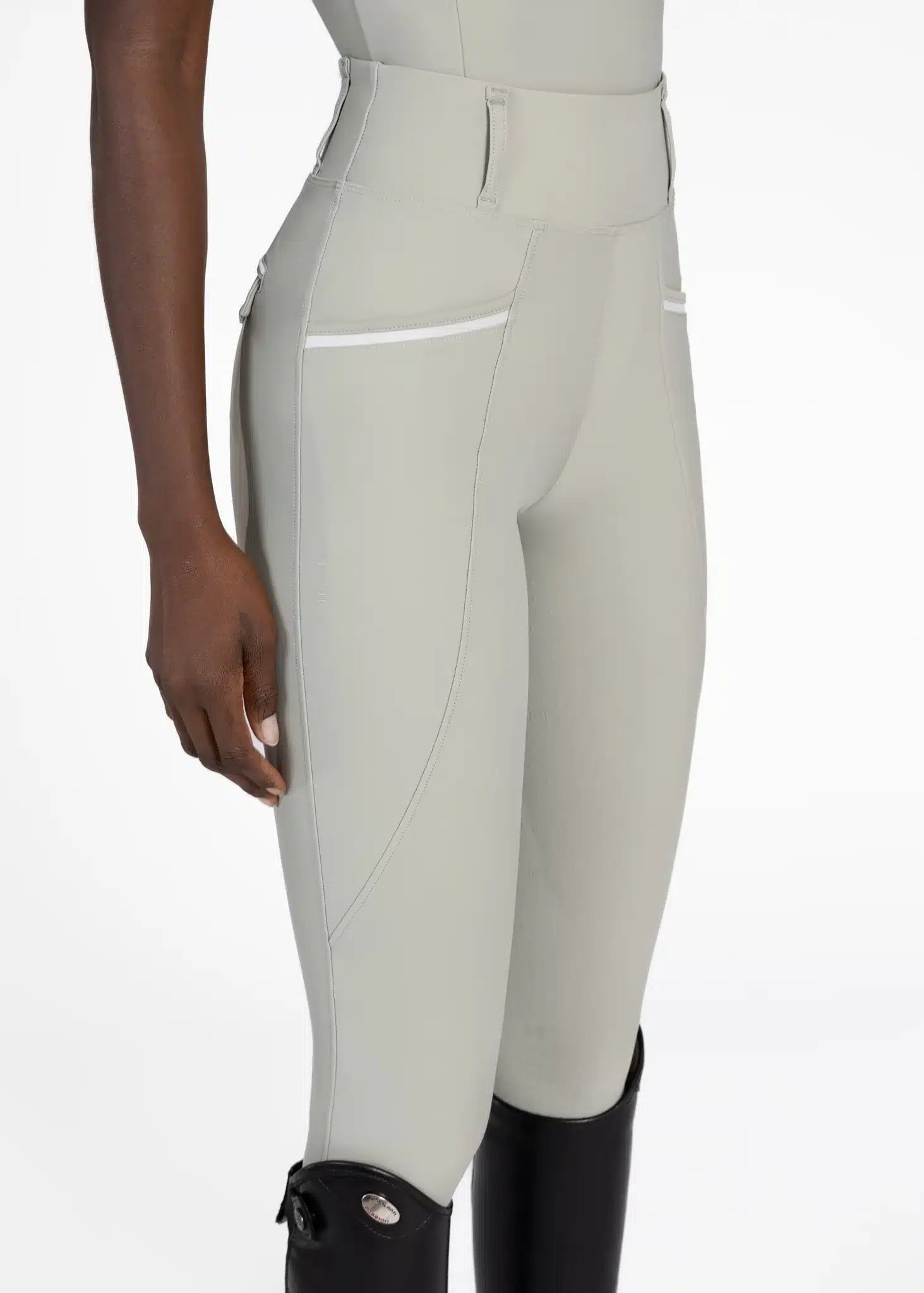 Maximilian Equestrian Pro Riding Leggings Laurel by Maximilian Equestrian at Try a Bit