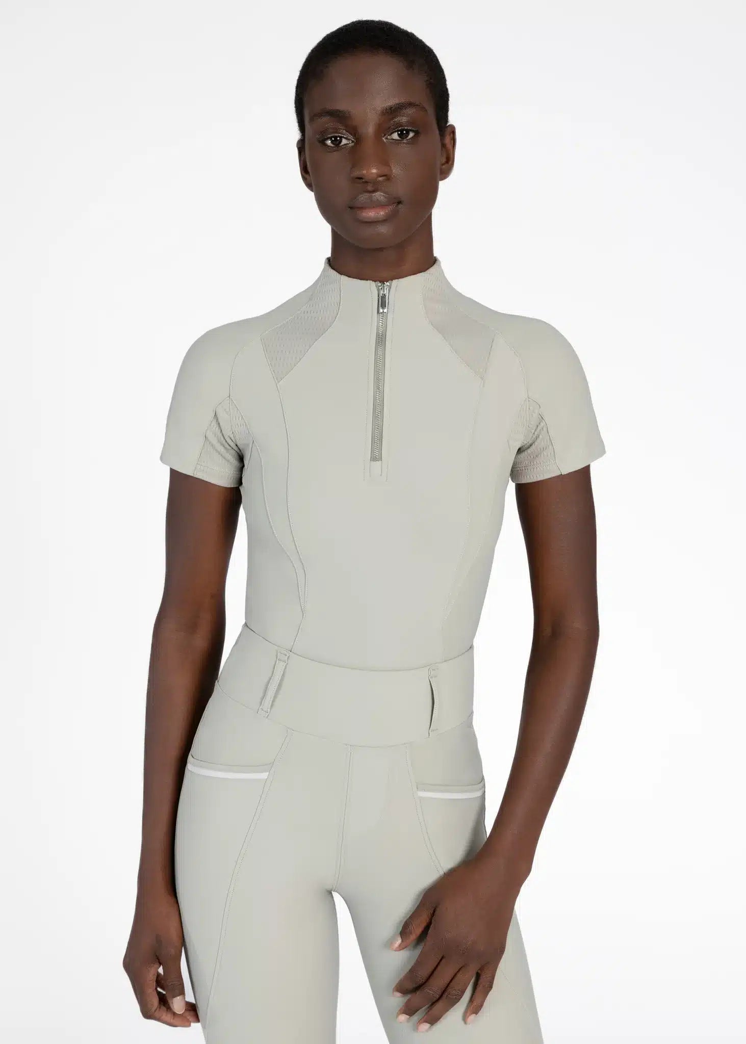Maximilian Equestrian Frame Short Sleeve Base Layer - Performance Riding Top by Maximilian Equestrian at Try a Bit