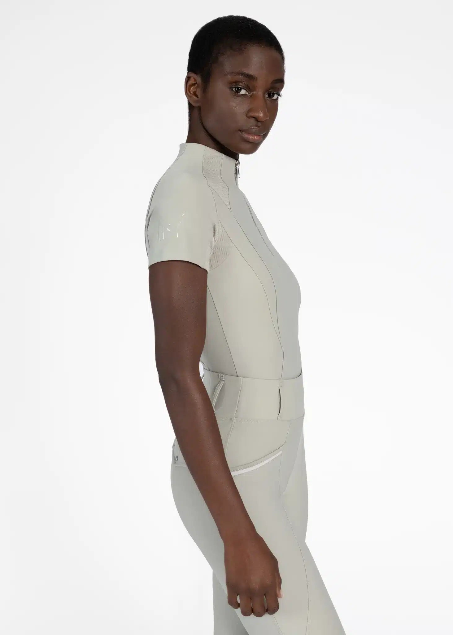 Maximilian Equestrian Frame Short Sleeve Base Layer - Performance Riding Top by Maximilian Equestrian at Try a Bit