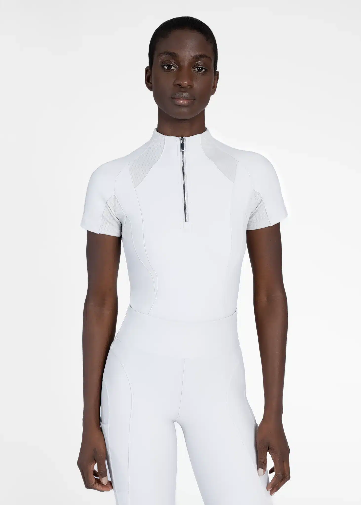 Maximilian Equestrian Frame Short Sleeve Base Layer - Performance Riding Top by Maximilian Equestrian at Try a Bit
