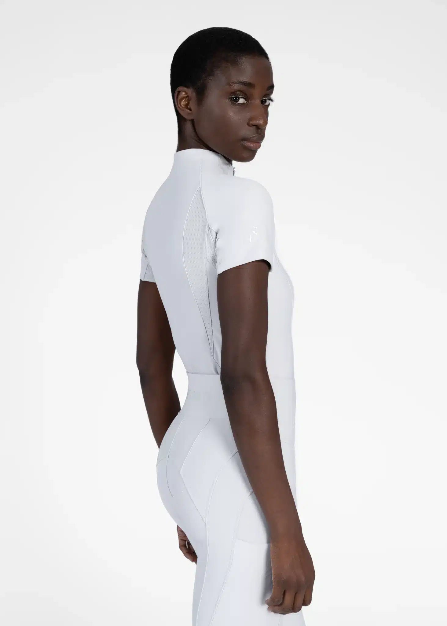Maximilian Equestrian Frame Short Sleeve Base Layer - Performance Riding Top by Maximilian Equestrian at Try a Bit