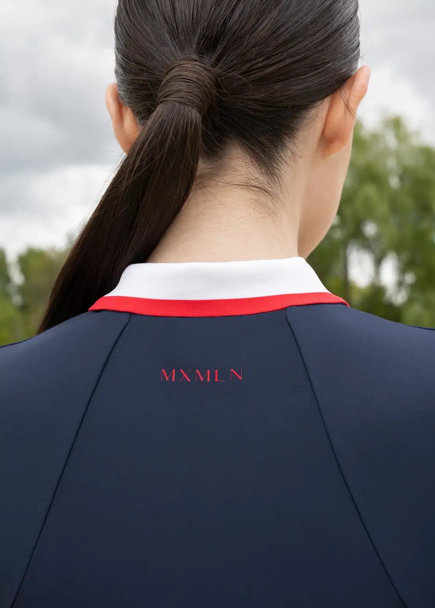 Maximilian Equestrian Concept Short Sleeve Polo Shirt — Performance Riding Tee by Maximilian Equestrian at Try A Bit