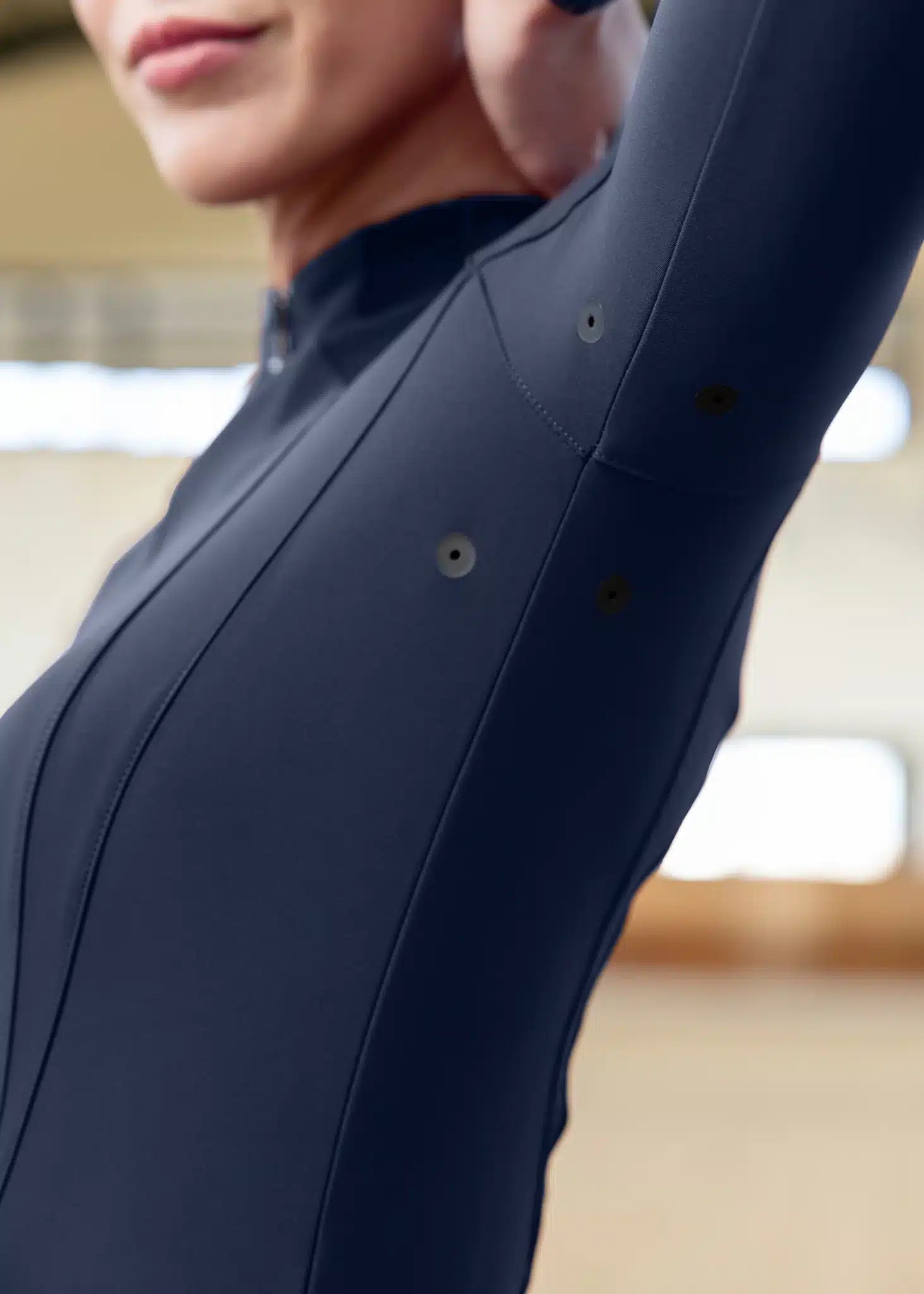 Maximilian Equestrian Frame Long Sleeve Base Layer Performance Riding Top by Maximilian Equestrian at Try a Bit