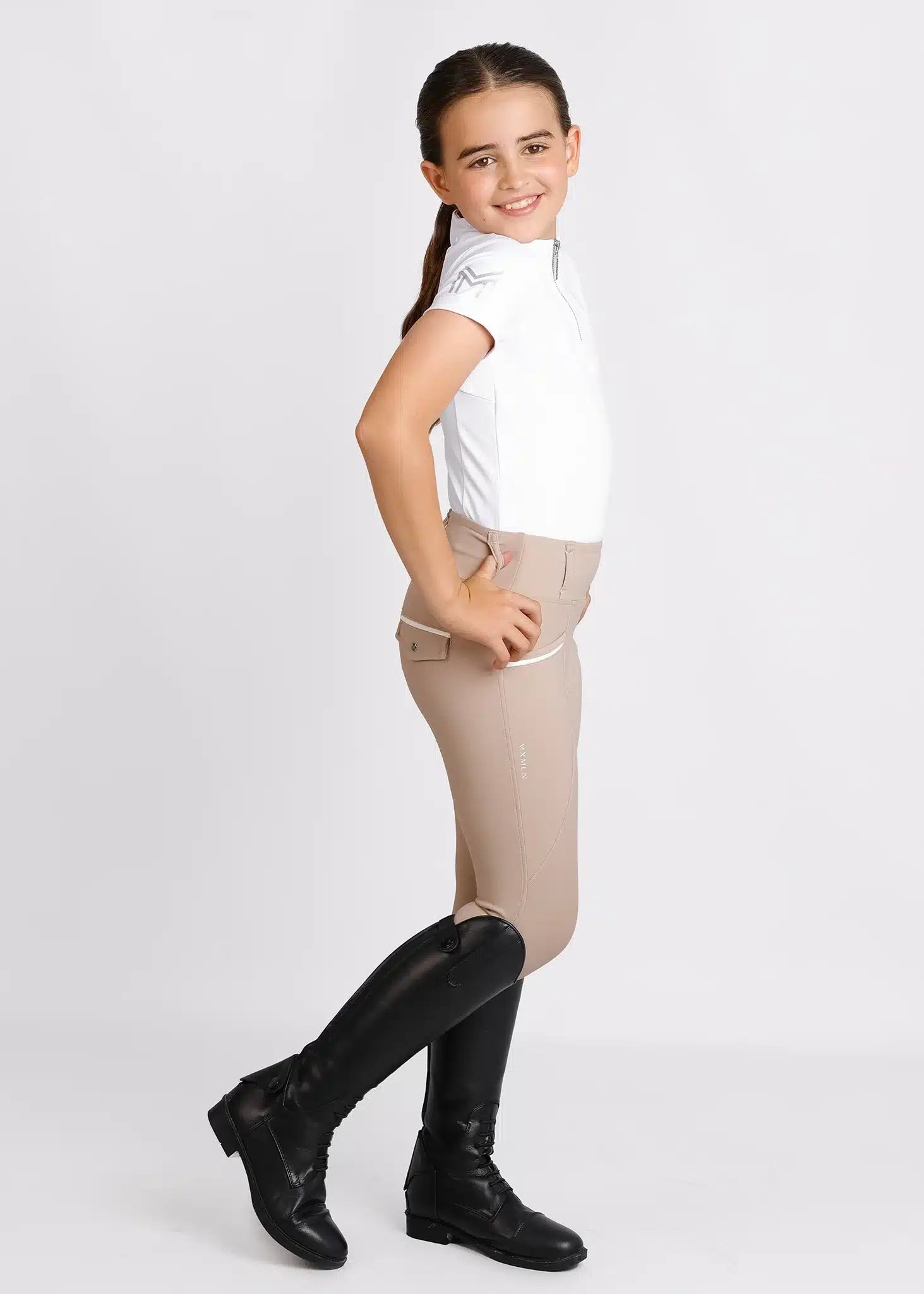Maximilian Equestrian YR Short Sleeve Base Layer by Maximilian Equestrian at Try a Bit