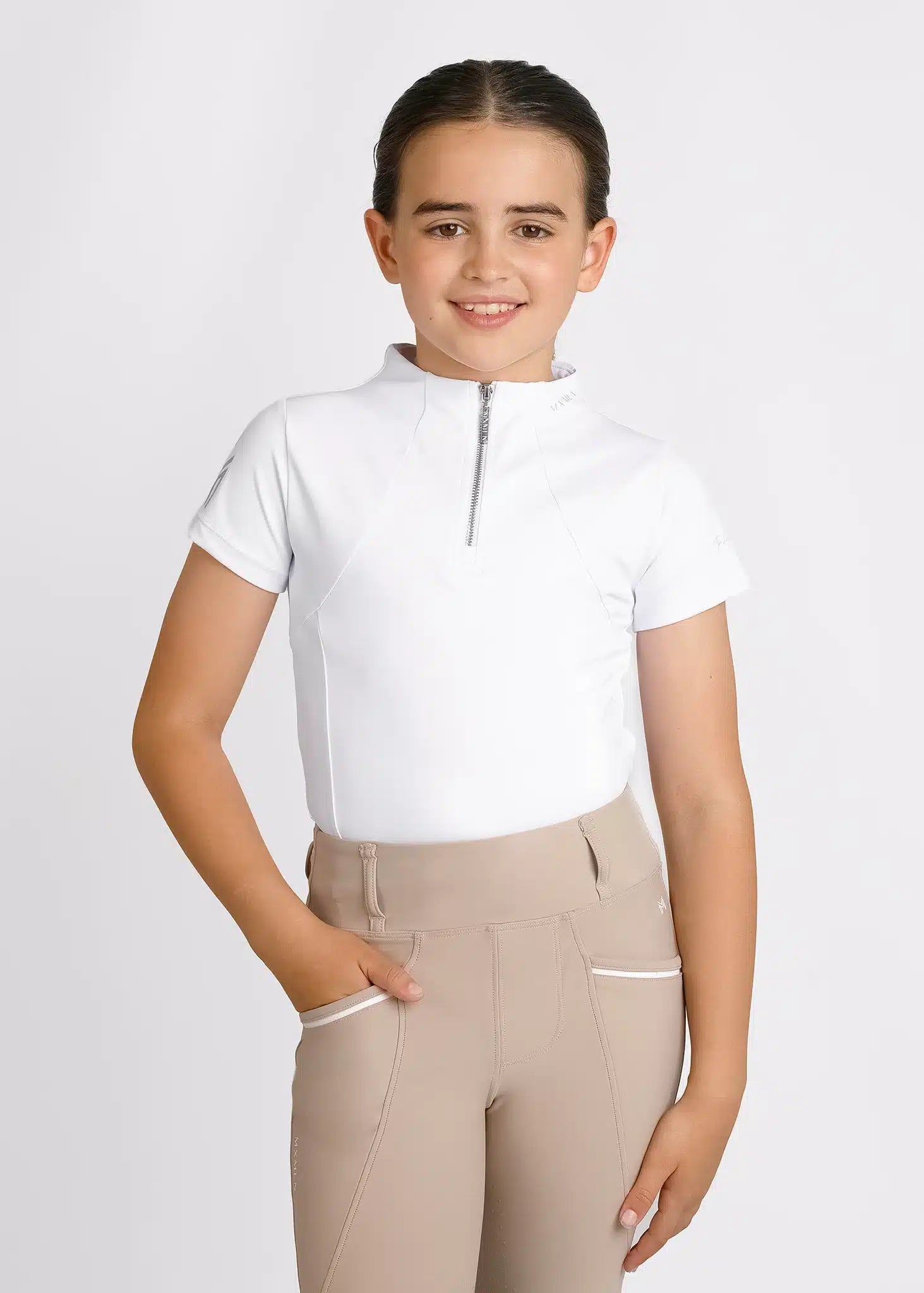 Maximilian Equestrian YR Short Sleeve Base Layer by Maximilian Equestrian at Try a Bit