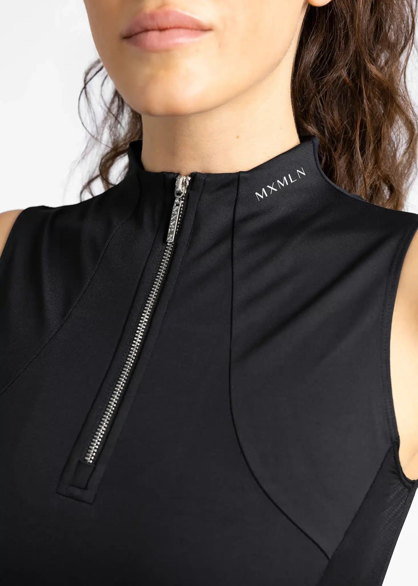 Maximilian Equestrian Sleeveless Base Layer (Black) by Maximilian Equestrian at Try a Bit