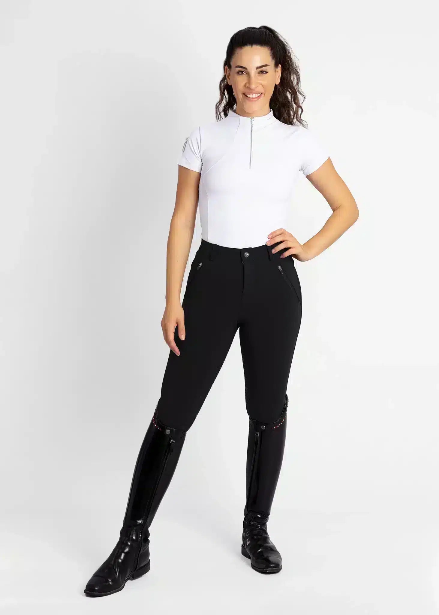 Maximilan Equestrian Geo Breeches by Maximilian Equestrian at Try a Bit