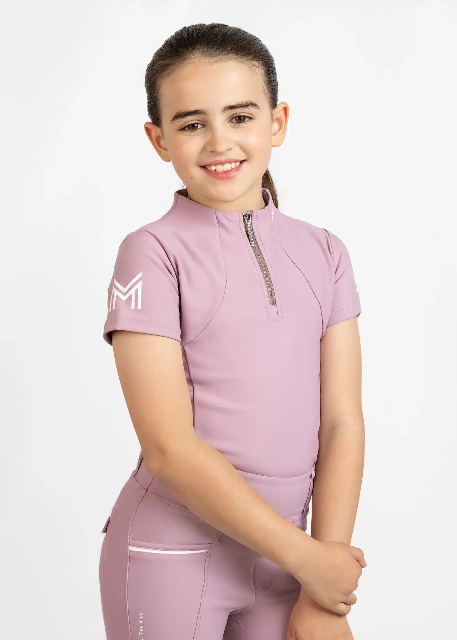 Maximilian Equestrian YR Short Sleeve Base Layer by Maximilian Equestrian at Try a Bit