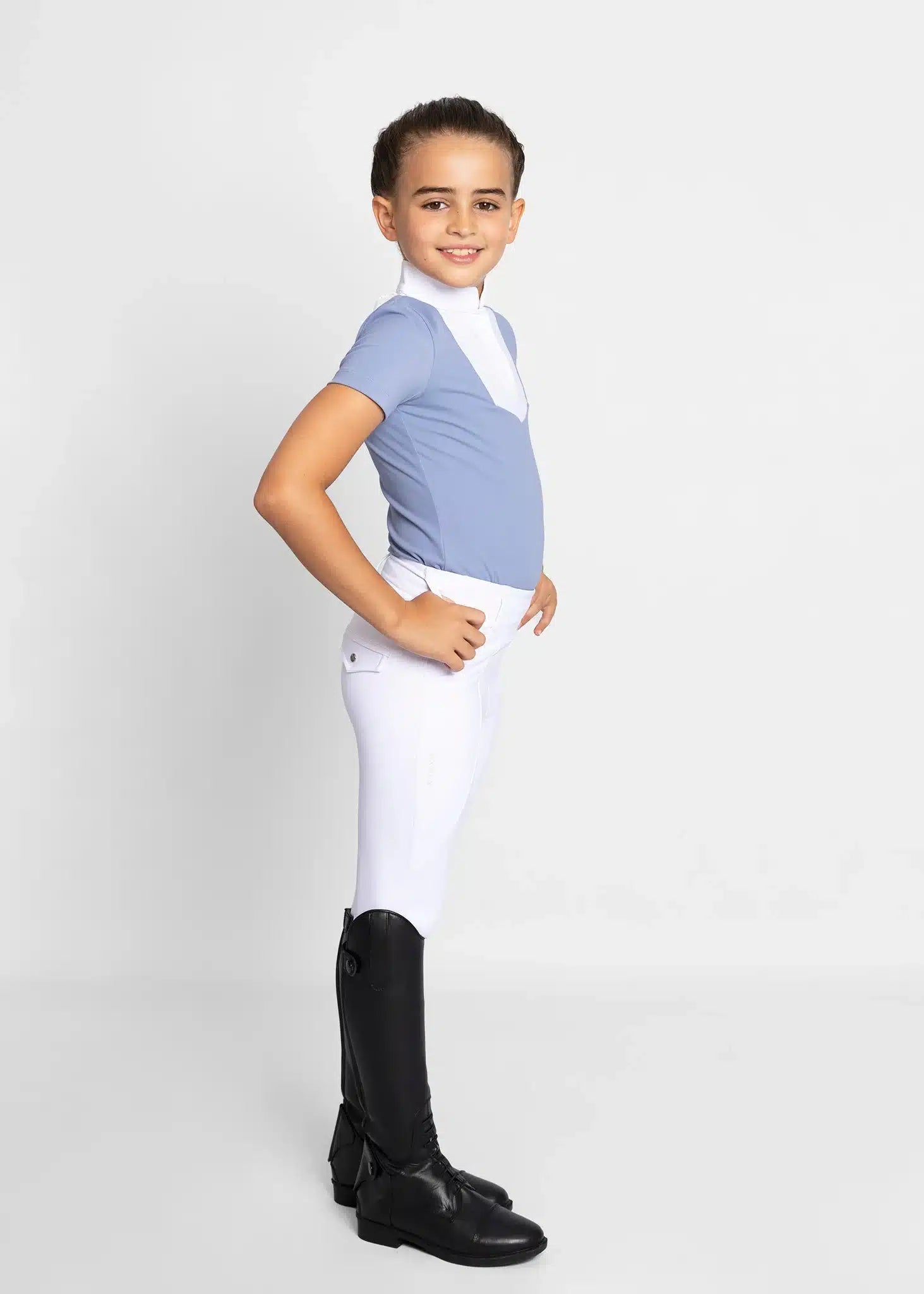 Maximilian Equestrian YR Sienna Show Shirt by Maximilian Equestrian at Try a Bit