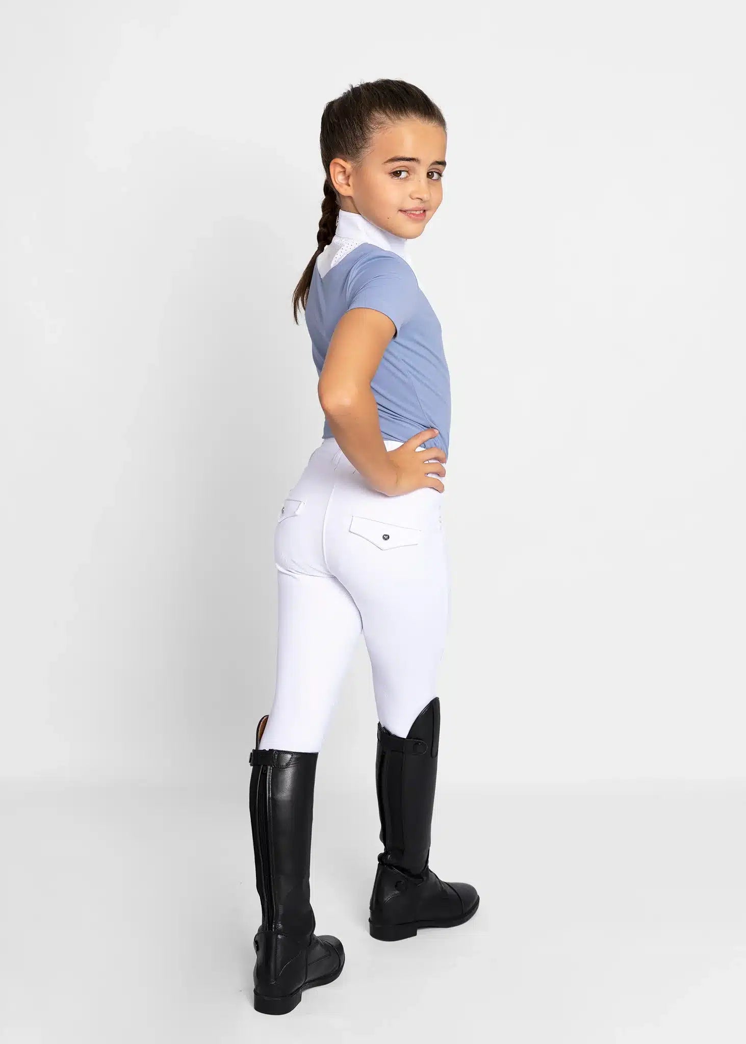 Maximilian Equestrian YR Sienna Show Shirt by Maximilian Equestrian at Try a Bit