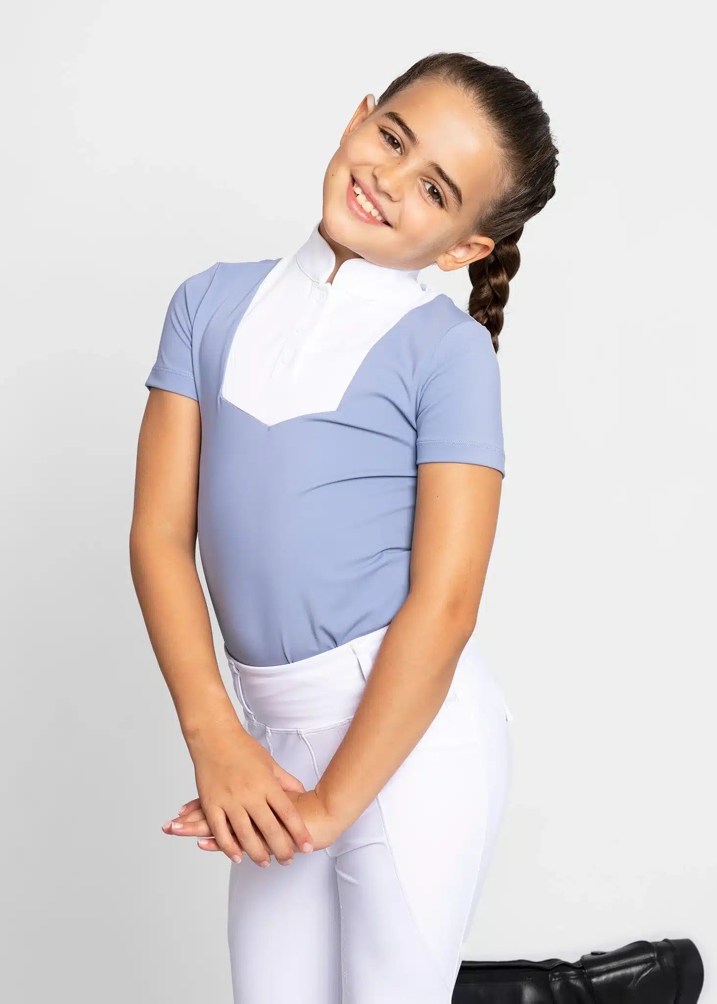 Maximilian Equestrian YR Sienna Show Shirt by Maximilian Equestrian at Try a Bit