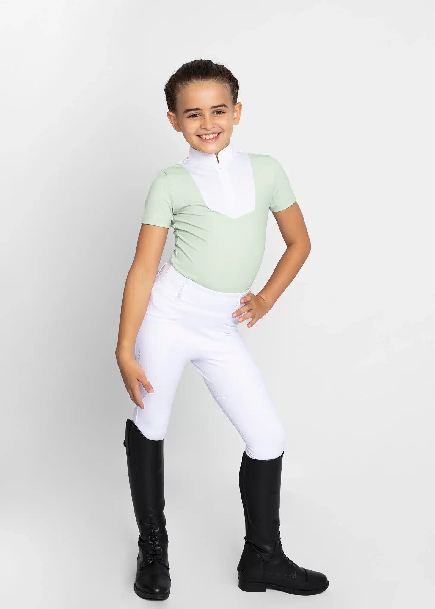 Maximilian Equestrian YR Sienna Show Shirt by Maximilian Equestrian at Try a Bit