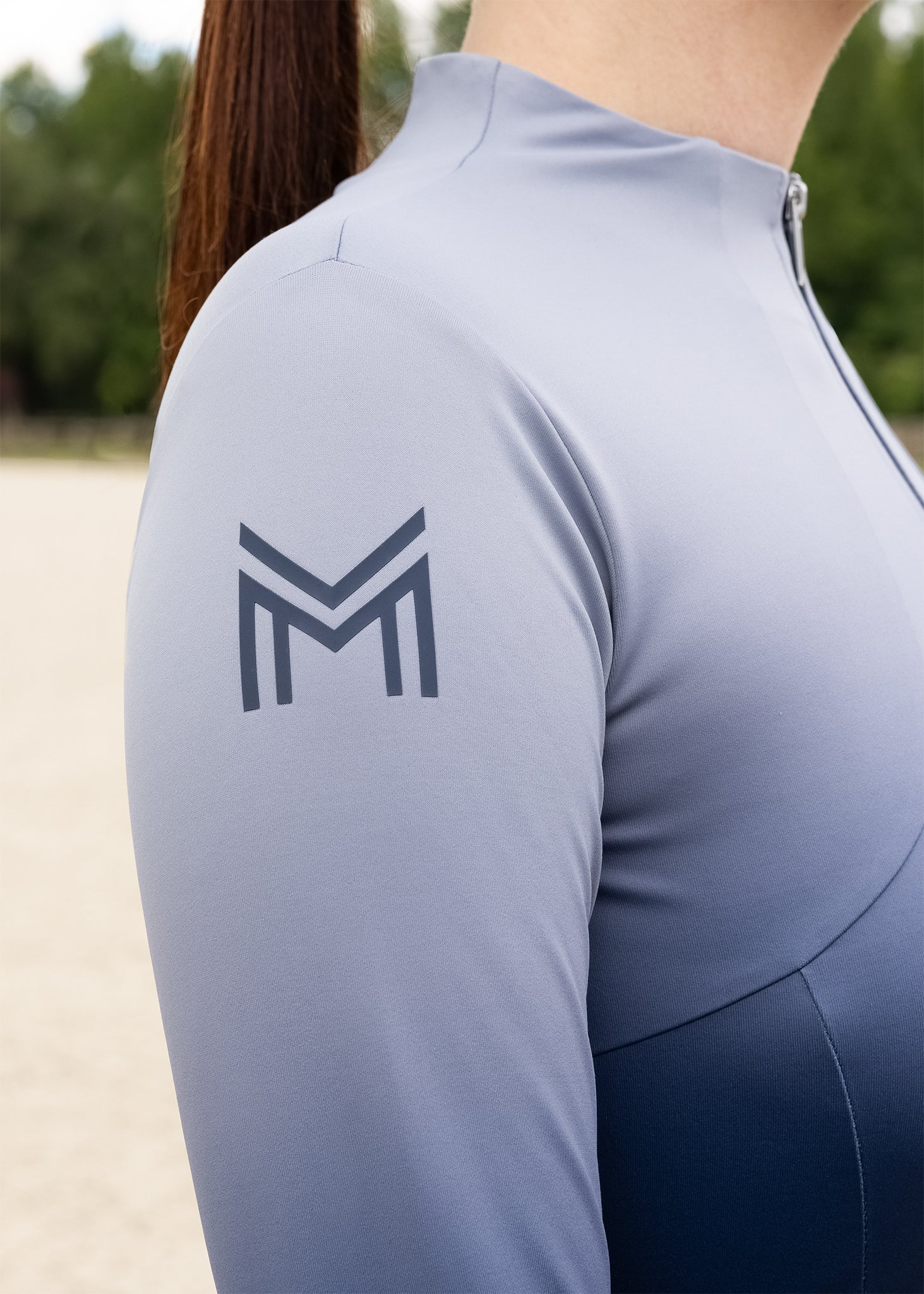 Maximilian Equestrian Ombré Long Sleeve Base Layer by Maximilian Equestrian at Try a Bit
