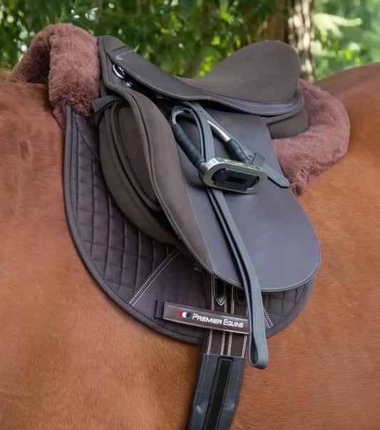 Premier Equine Merino Wool Saddle Pad - GP/Jump Numnah by Premier Equine at Try a Bit