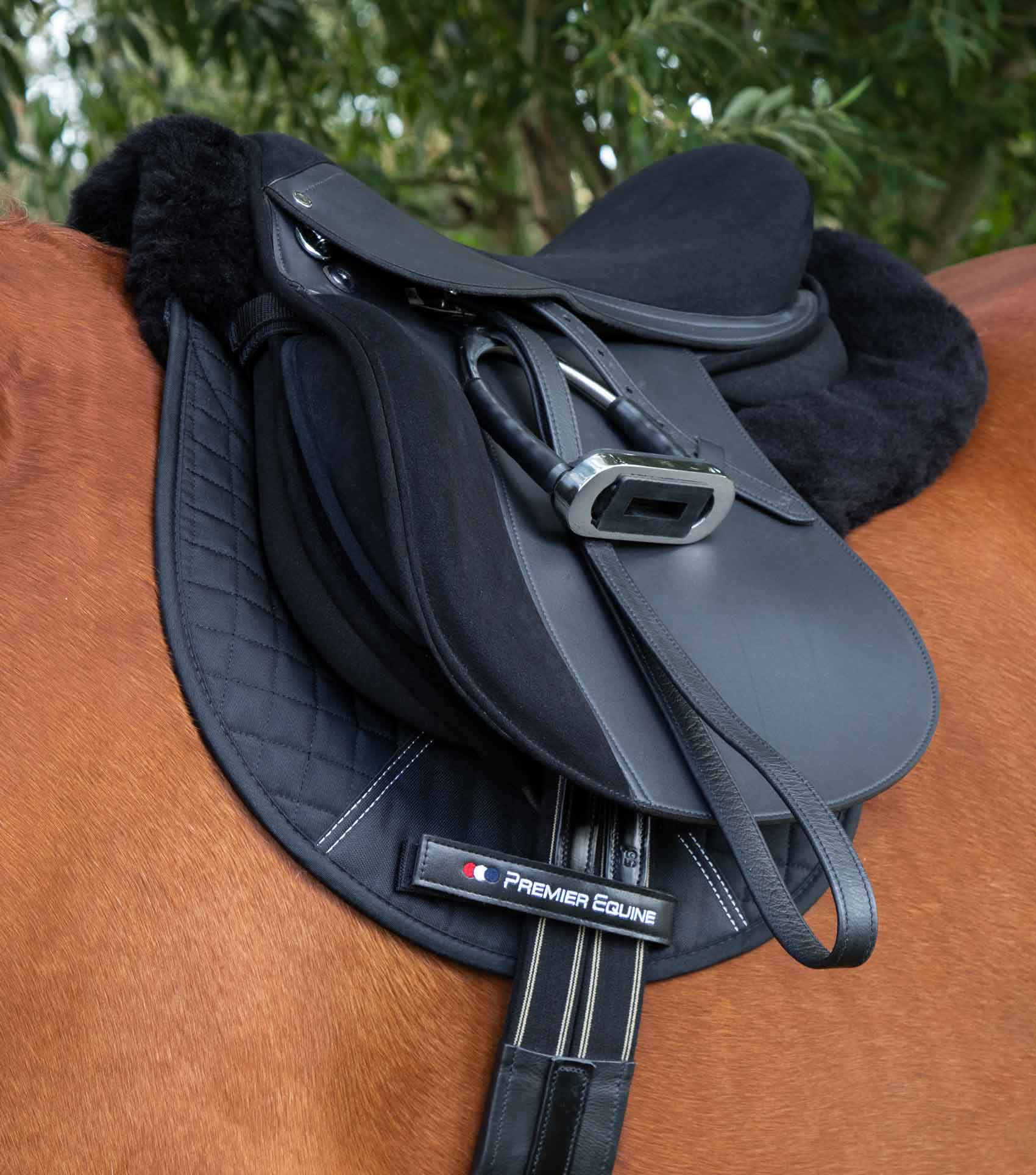 Premier Equine Merino Wool Saddle Pad - GP/Jump Numnah by Premier Equine at Try a Bit