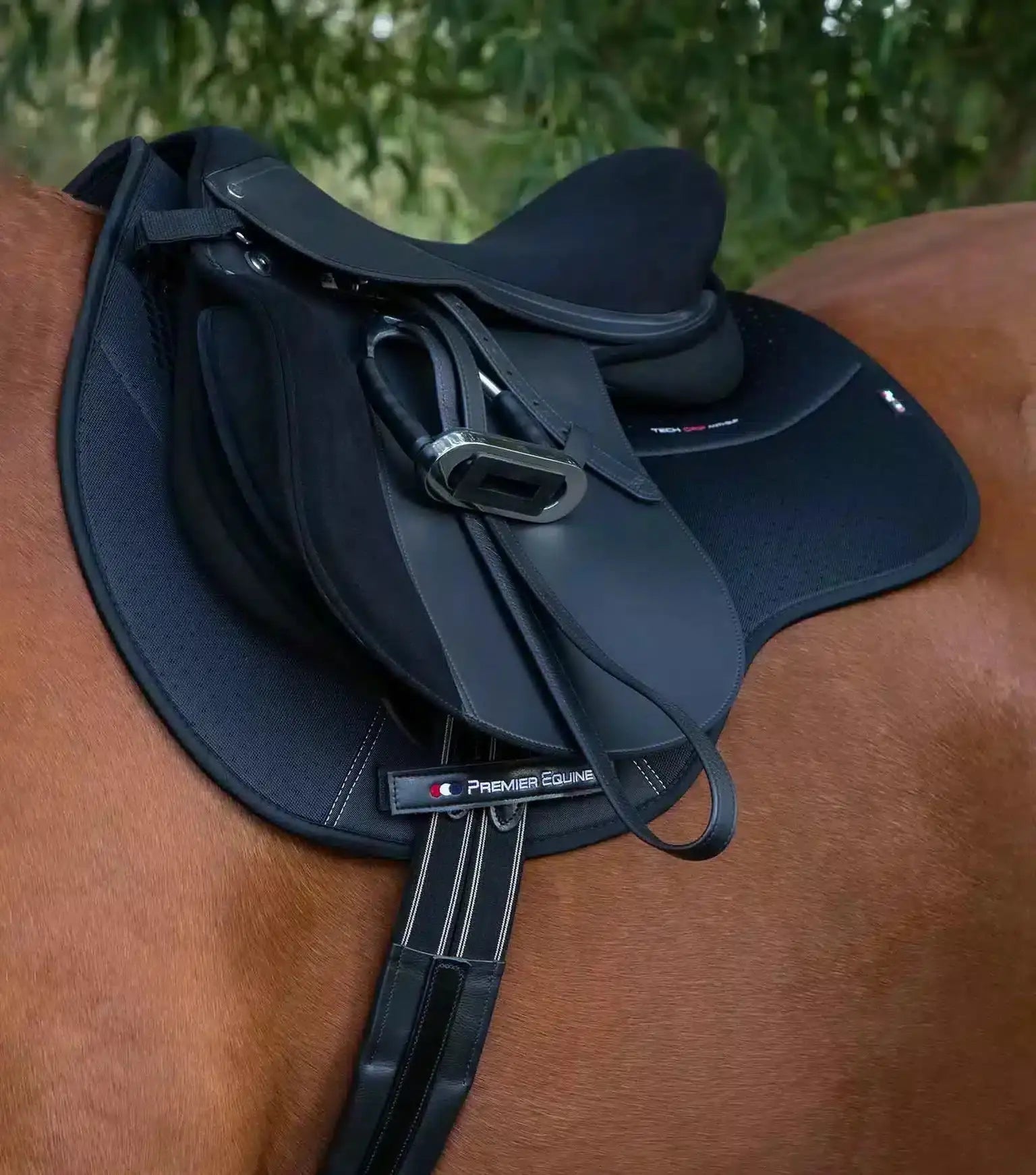 Premier Equine Close Contact Airtechnology Anti-Slip GP/Jump Square by Premier Equine at Try a Bit