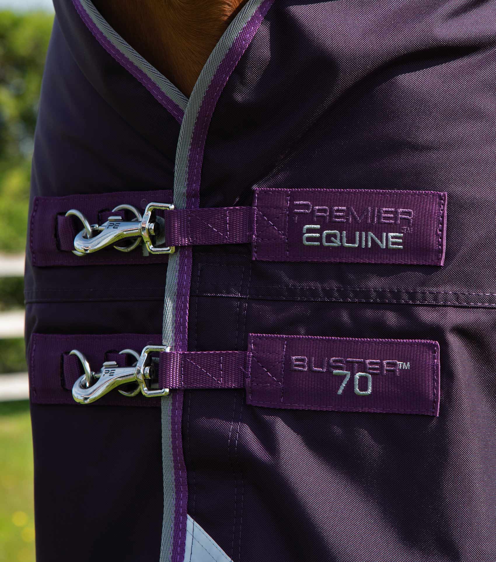 Premier Equine Buster 70g Turnout Rug with Classic Neck Cover by Premier Equine at Try a Bit