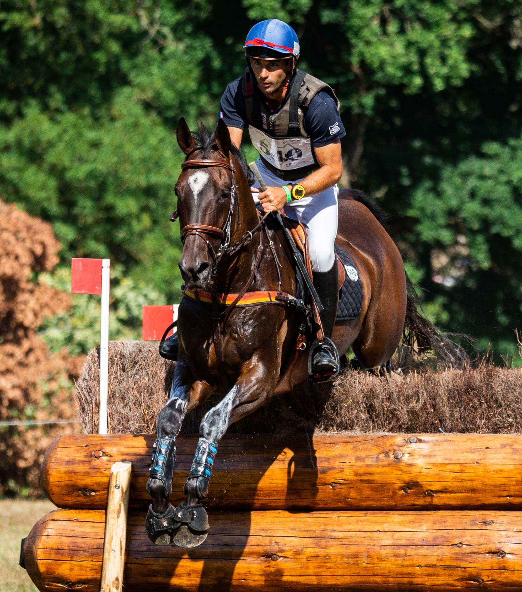 Premier Equine Air Cooled Original Eventing Boots - Front by Premier Equine at Try a Bit