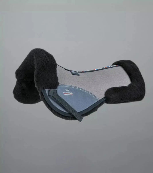 Premier Equine Airtechnology Shockproof Wool Saddle Pad - Half Pad by Premier Equine at Try a Bit