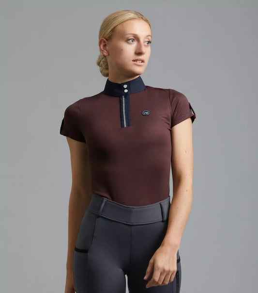 Premier Equine Amia Ladies Technical Short Sleeve Riding Top by Premier Equine at Try a Bit