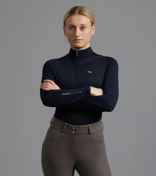 Premier Equine Arclos Ladies Technical Long Sleeve Riding Top by Premier Equine at Try a Bit