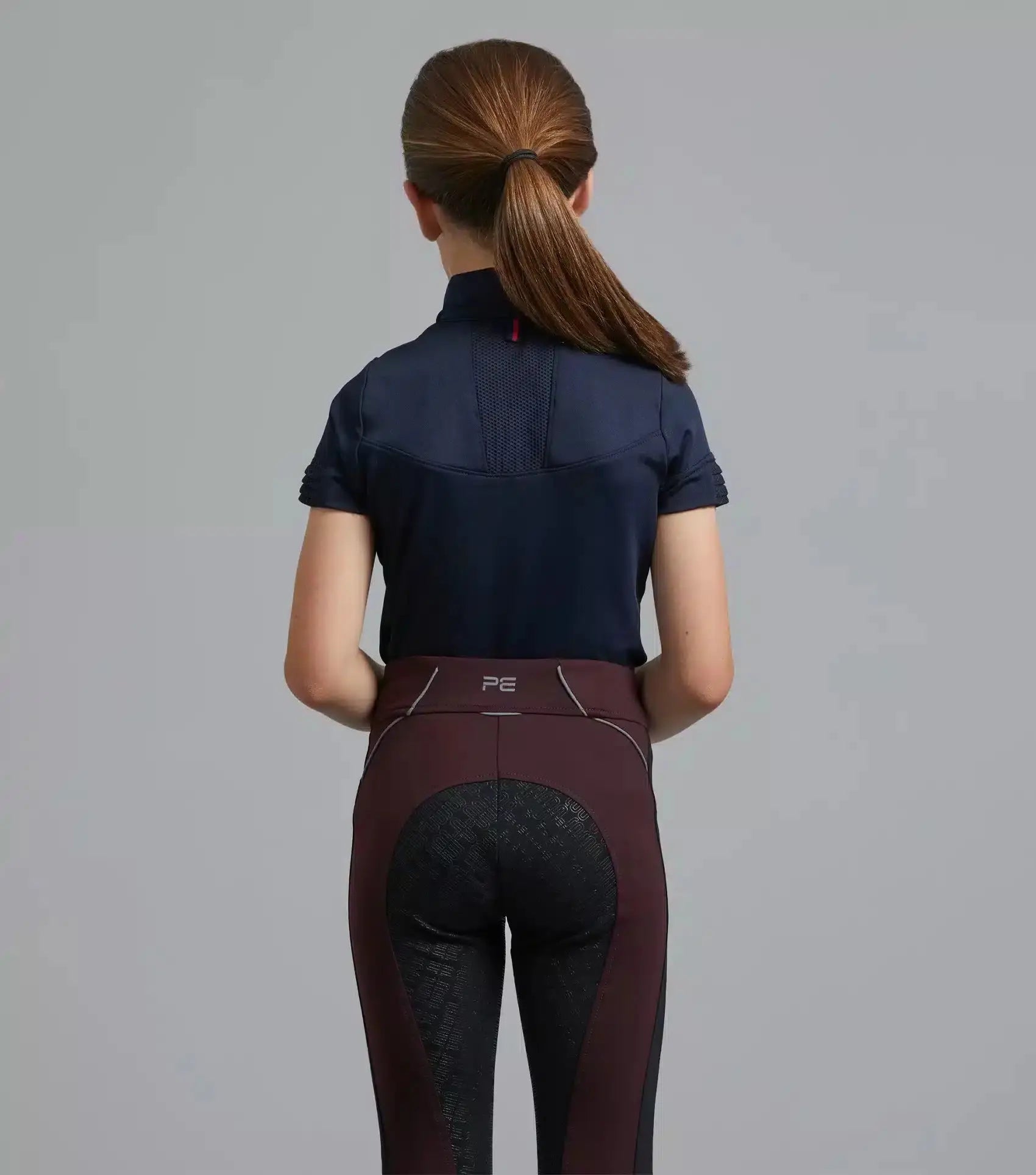 Premier Equine Astrid Girls Full Seat Gel Pull On Riding Tights by Premier Equine at Try A Bit