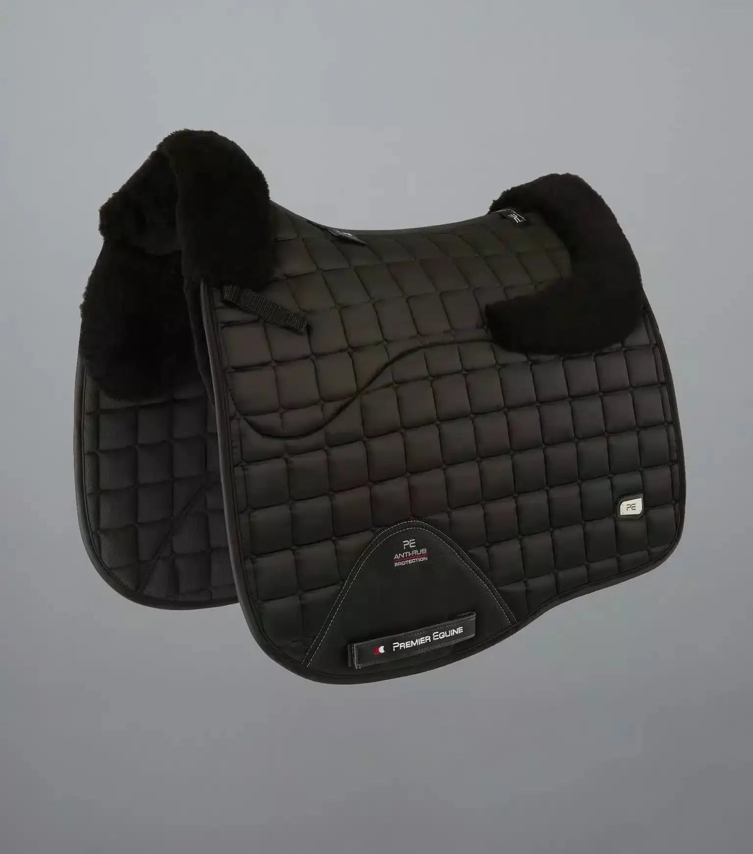 Premier Equine Atlantis CC Satin Wool Dressage Square by Premier Equine at Try a Bit